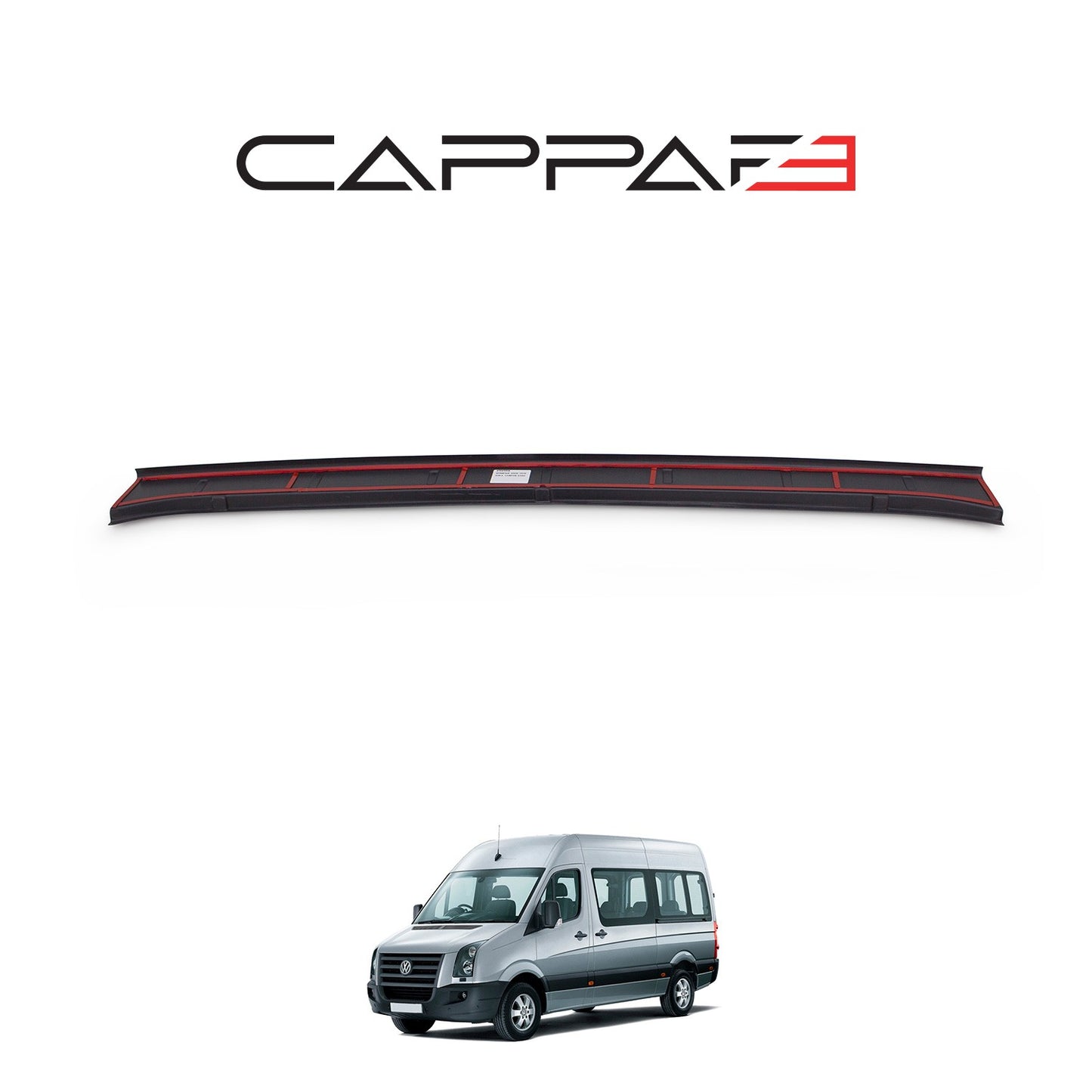 Volkswagen Crafter 2006-2012 Yıl Aralığı Uyumlu Arka Tampon Eşiği Mat