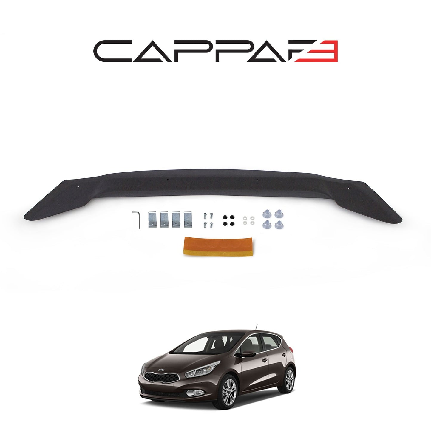 Kia Ceed 2012 Yılı Ve Sonrası Uyumlu Kaput Rüzgarlığı 4mm