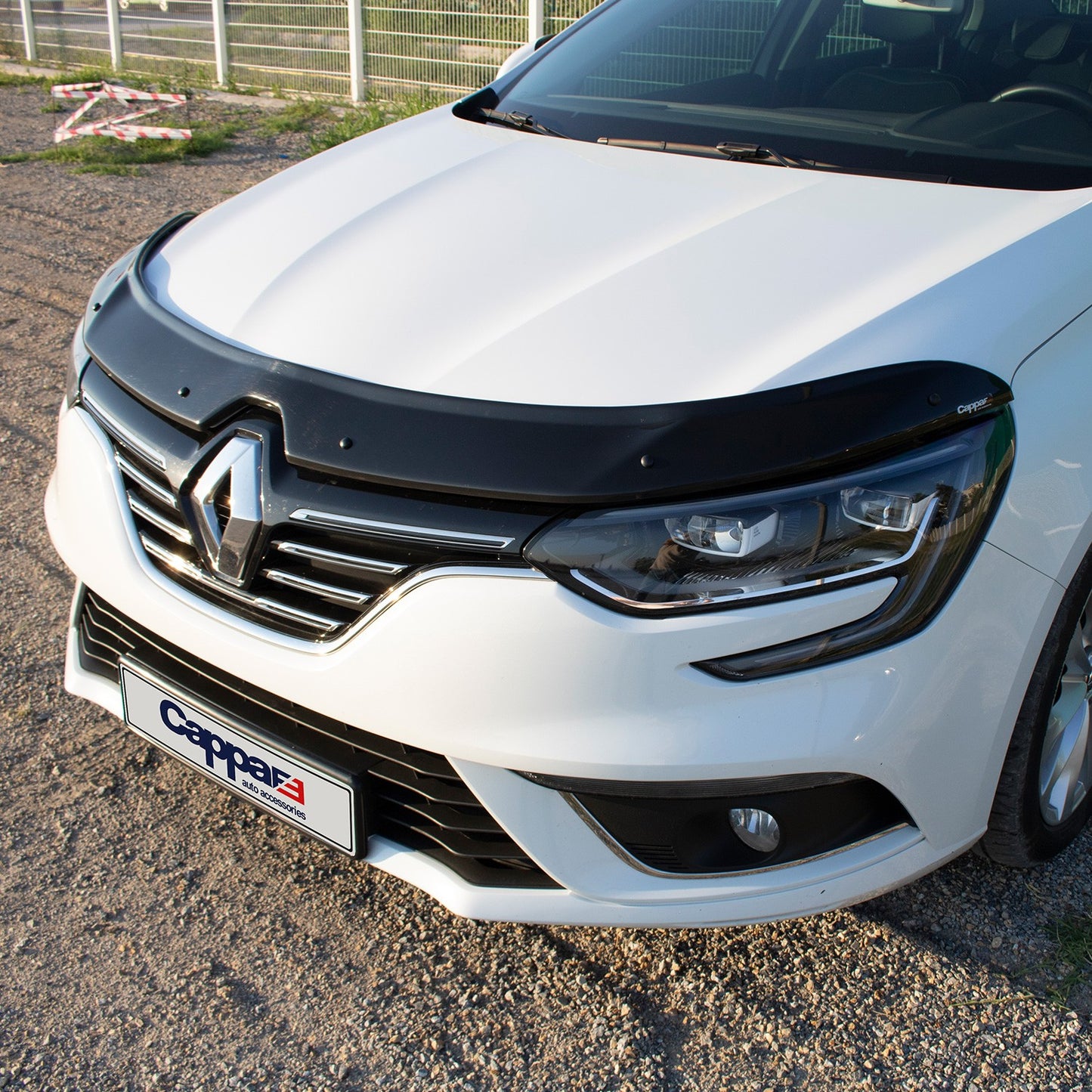 Renault Megane 4 2016- Yılı ve Sonrası Uyumlu Kaput Rüzgarlığı 4mm