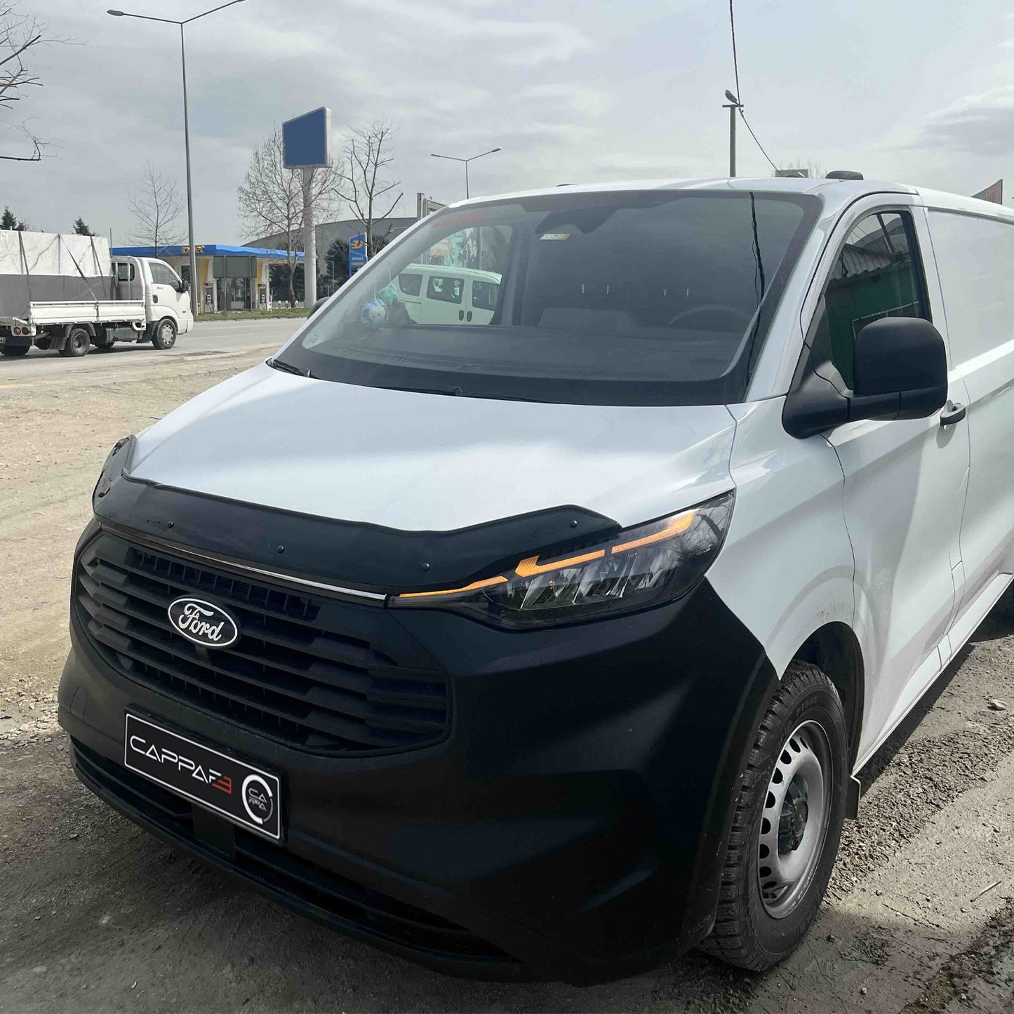 Ford Custom 2023- Yılı ve Sonrası Uyumlu Kaput Rüzgarlığı 4mm