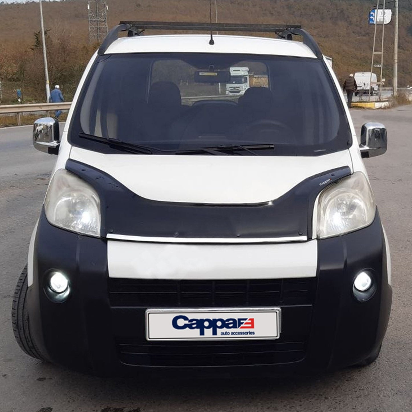 Citroren Nemo 2007-2016 Yılı Arası Uyumlu Kaput Rüzgarlığı 3mm
