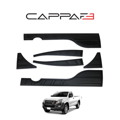 Isuzu D-Max 2012-2017 Yıl Aralığı Uyumlu Yarasa Kapı Kaplama 6 Parça