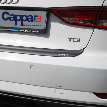 Audi A3 Sedan 2016-2020 Arka Tampon Eşiği Mat