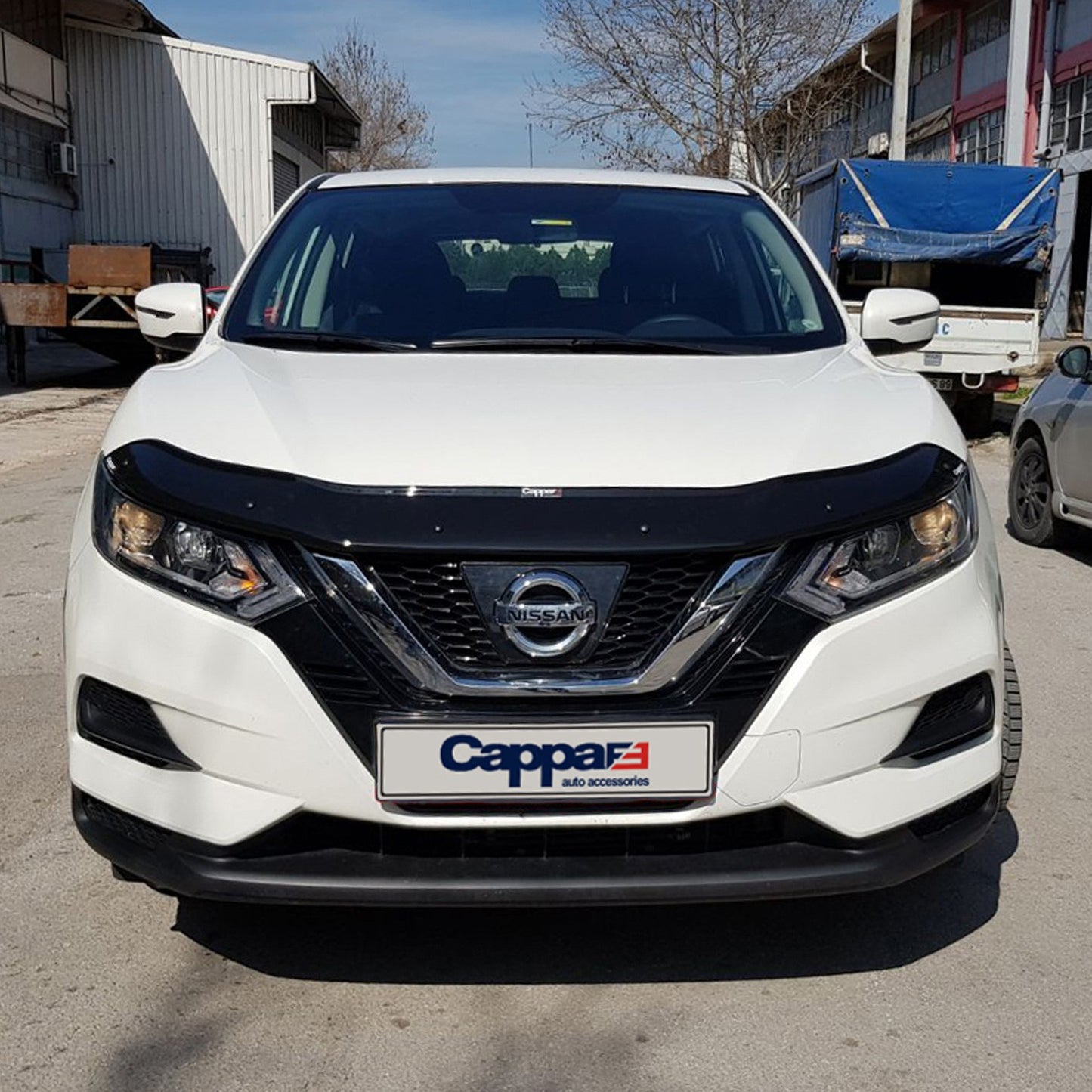 Nissan Qashqai 2017-2021 Yıl Aralığı Uyumlu Kaput Rüzgarlığı 3mm
