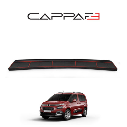 Citroen Berlingo 2019- Yılı ve Sonrası Uyumlu Arka Tampon Eşiği Mat
