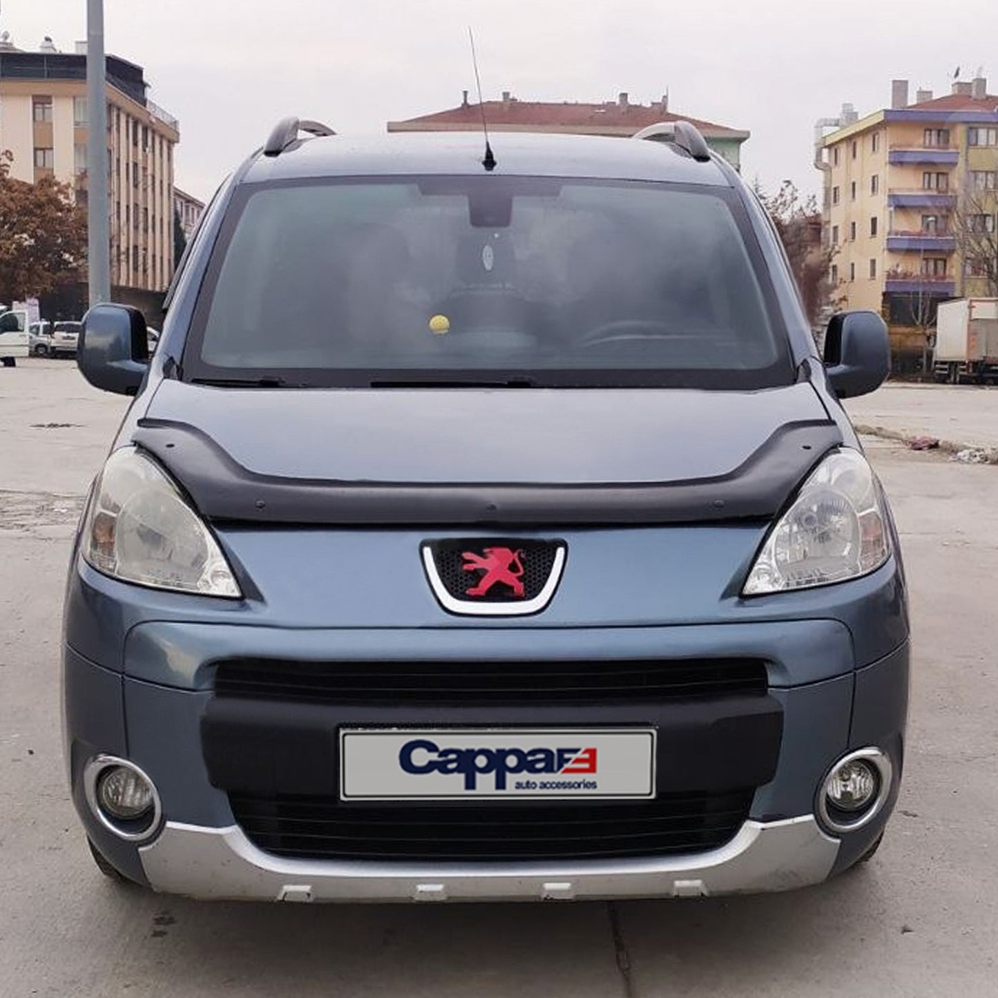 Peugeot Partner Tepee 2009-2015 Yıl Aralığı Uyumlu Ön Kaput Rüzgarlık 4mm
