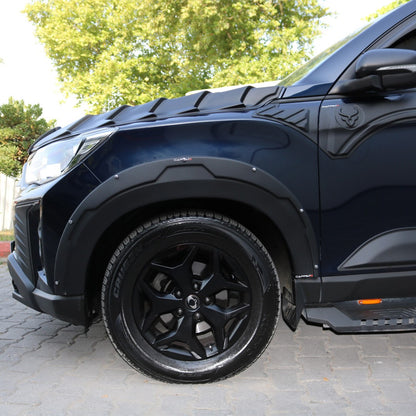 Ssangyong Musso 2021- Yılı ve Sonrası Uyumlu Çamurluk Dodik 4 Parça