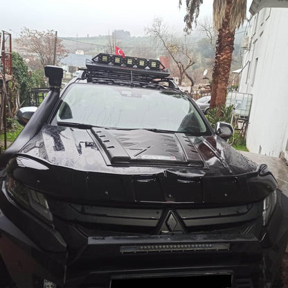 Mitsubishi L200 2019- Yılı ve Sonrası Uyumlu Yarasa Kaput Rüzgarlığı
