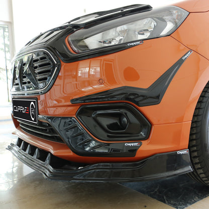 Ford Courier 2018-2023 Yıl Aralığı Uyumlu Ön Tampon Lip