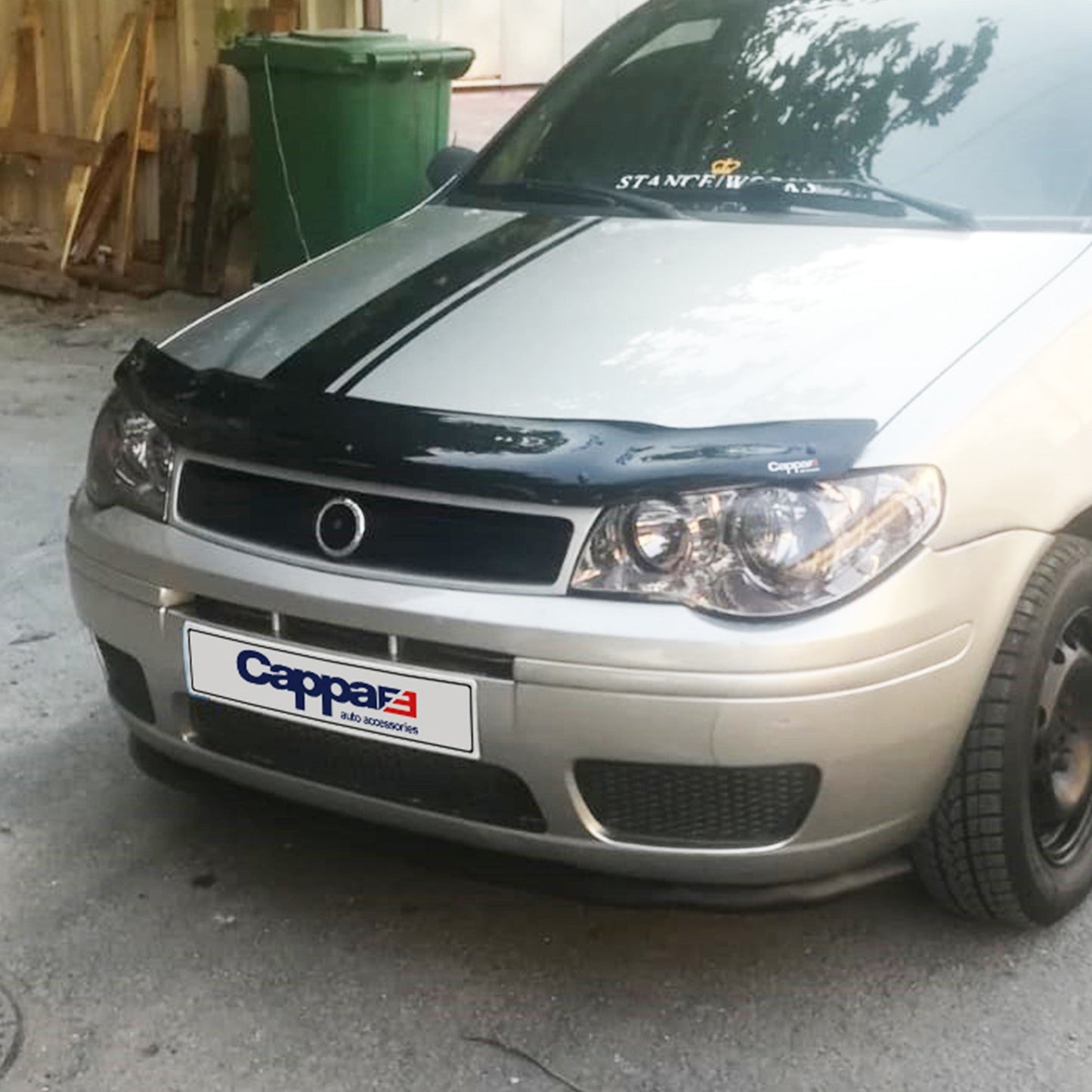 Fiat Palio 2006-2012 Yıl Aralığı Uyumlu Kaput Rüzgarlığı 4mm