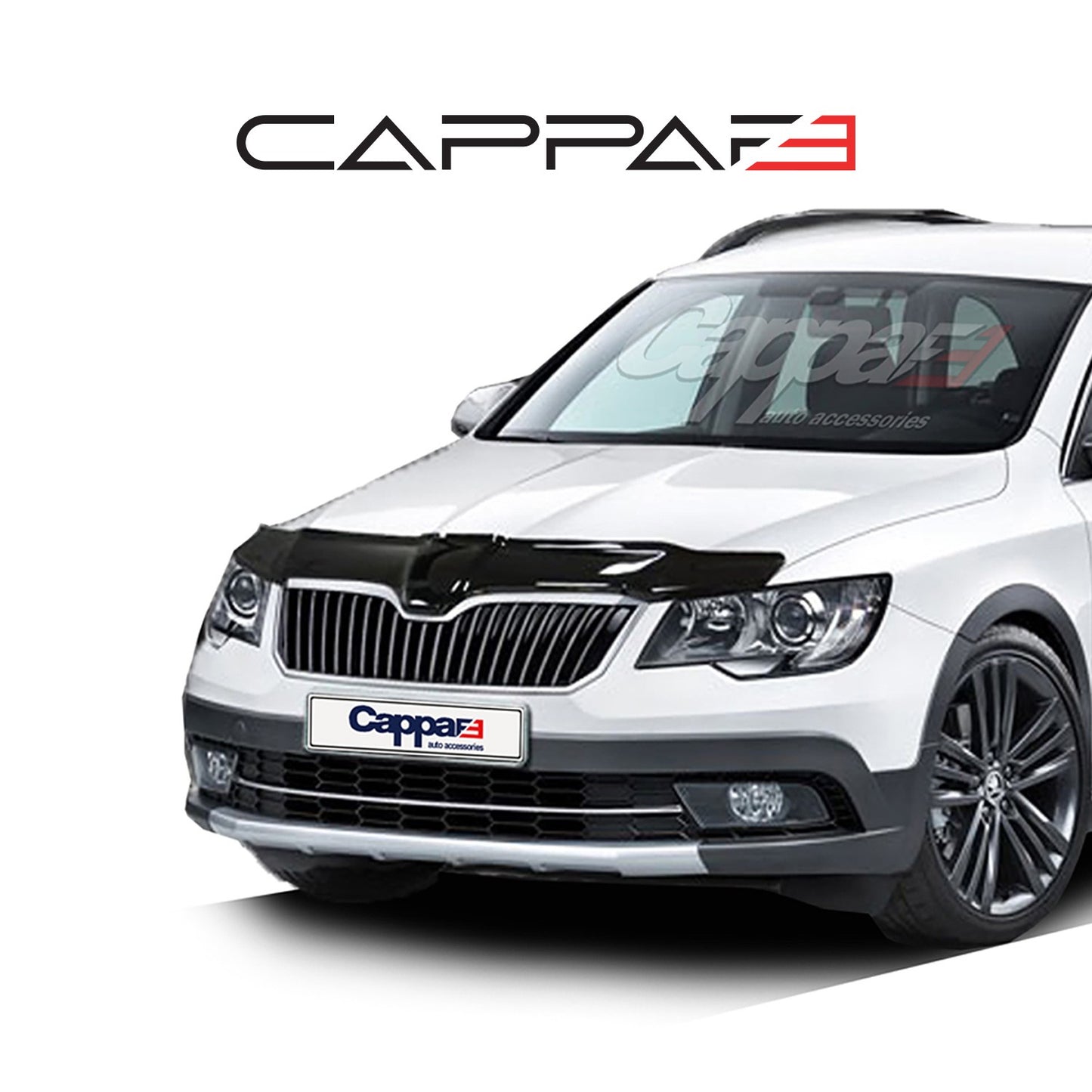 Skoda SuperB 2013 Yılı Ve Sonrası Uyumlu Ön Kaput Rüzgarlık 3mm