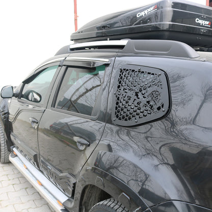 Dacia Duster 2010-2017 Yıl Aralığı Uyumlu Metal Kelebek Cam 2 Parça